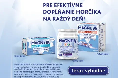 Magne B6 kat. horčík