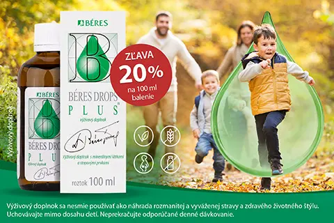 BERES kvapky 100ml -20%