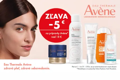 Avene zľava 5€