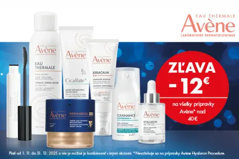 Avene zľava 12€