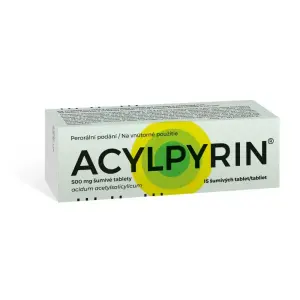 ACYLPYRIN 500 mg šumivé tablety 15 ks