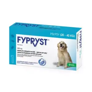 FYPRYST PSY 268 mg 20-40 kg roztok na kvapkanie na kožu 2,68 ml