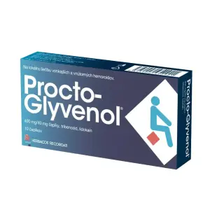PROCTO - GLYVENOL čapíky 10 ks
