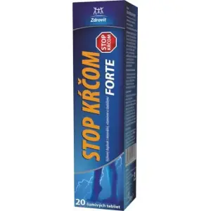 STOP KŔČOM Forte šumivé tablety 20 ks