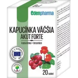 EDENPharma Kapucínka väčšia akut forte tablety 20 ks