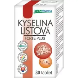 EDENPharma Kyselina listová forte plus tablety 30 ks