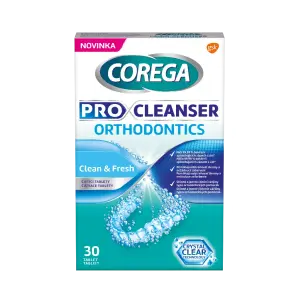 COREGA Tabs Pro Cleanser Orthodontics tablety 30 ks
