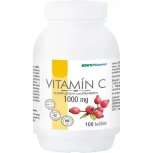 EDENPharma Vitamín C 1000 mg s postupným uvoľňovaním tablety 100 ks
