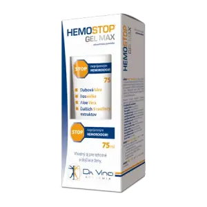 HEMOSTOP GÉL MAX stop hemoroidom 75 ml