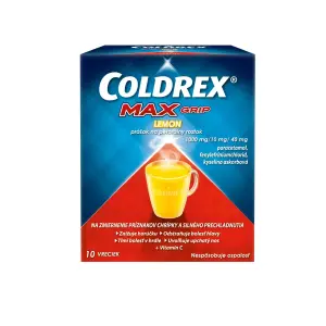 COLDREX MaxGrip Lemon vrecúška 10 ks