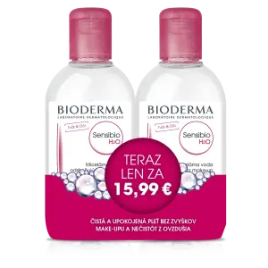 BIODERMA Sensibio H2O micelárna voda 2 x 250 ml