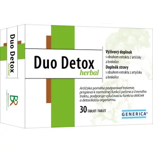 GENERICA Duo Detox herbal tablety 30 ks
