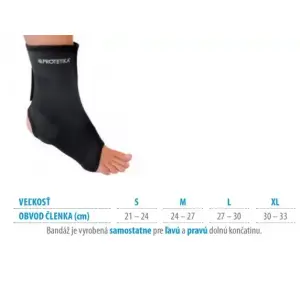 PROTETIKA BANDÁŽ členka veľ.S ĽAVÁ obvod 21-24 cm