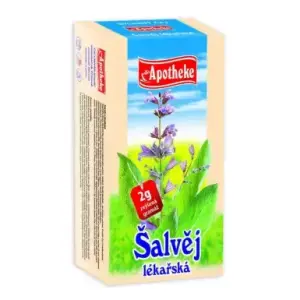 APOTHEKE ČAJ ŠALVIA LEKÁRSKA vrecúška 20 x 2 g