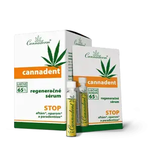 Cannaderm CANNADENT sérum na afty a opary 1 x 1,5 ml