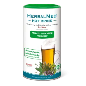 HERBALMED HOT DRINK kašeľ a priedušky 180 g