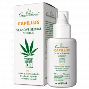 Cannaderm CAPILLUS vlasové sérum seborea 40 ml