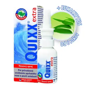 QUIXX extra 2,6% hypertonický nosový sprej 30 ml