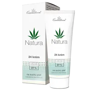 Cannaderm NATURA 24 krém na suchú pleť 75 g