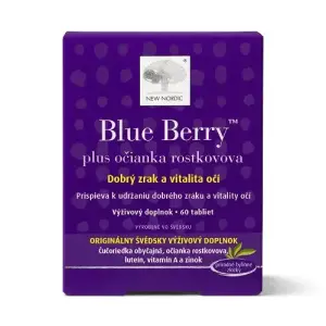 NEW NORDIC Blue Berry tablety 60 ks
