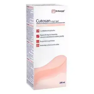 Dr Konrad Cutosan jemný umývací gél 200 ml