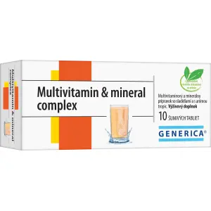 GENERICA Multivitamin & mineral complex šumivé tablety 10 ks