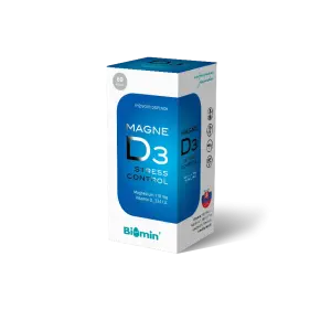BIOMIN Magne D3 Stress Control kapsuly 60 ks
