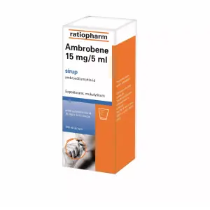 AMBROBENE 15 mg/5 ml sirup 100 ml