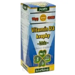 JutaVit Vitamín D3 kvapky kids 30 ml