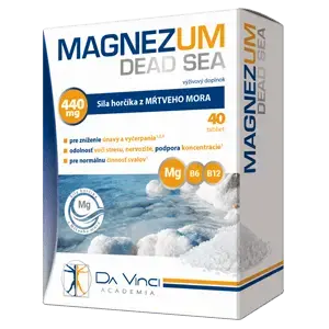MAGNEZUM DEAD SEA tablety 40 ks