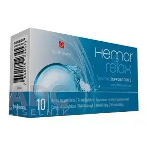 fytofontana Hemorrelax rektálne čapíky 10 ks