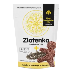 ZLATENKA Ľanová vláknina s chia 300 g