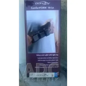 DJ FIXÁTOR ZAPASTIA DELUXE WRIST veľkosť M, ľavá ruka 1 ks