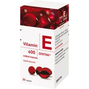 VITAMIN E 400 ZENTIVA 400 mg kapsuly 30 ks