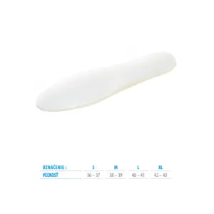 PROTETIKA Silikónové vkladacie vložky veľ.M 38-39 1 pár