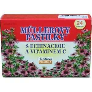 MÜLLEROVE pastilky s ECHINACEOU 24 ks