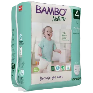 BAMBO Nature Pants Nohavičky plienkové jednorazové 4 L (7-14 kg) 20 ks