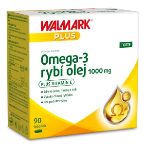 WALMARK Omega 3 rybí olej FORTE kapsuly 90 ks