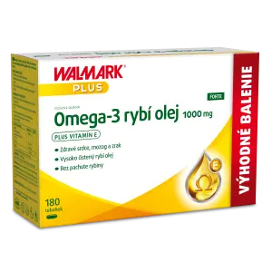 WALMARK Omega 3 rybí olej FORTE kapsuly 180 ks