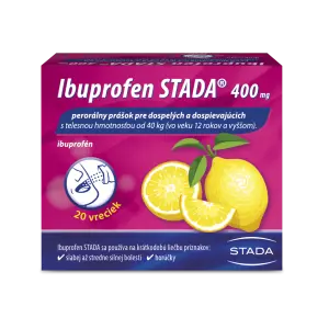 Ibuprofen STADA 400 mg perorálny prášok 20 ks