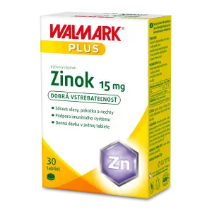 WALMARK Zinok 15 mg tablety 30 ks