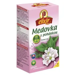 AGROKARPATY BIO Medovka s pohánkou bylinný čaj vrecúška 20 x 1,5 g