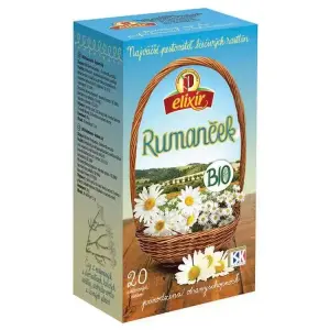 AGROKARPATY BIO Rumanček bylinný čaj vrecúška 20 x 1,5 g 