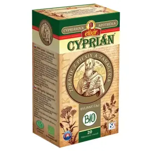 AGROKARPATY BIO CYPRIÁN bylinný čaj vrecúška 20 x 2 g 