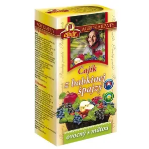 AGROKARPATY Čajík z babkinej špajzy ovocný s mätou 20 x 2 g