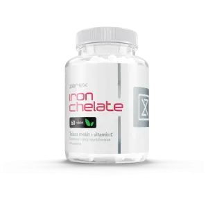 Zerex Železo chelát + vitamín C tablety 60 ks