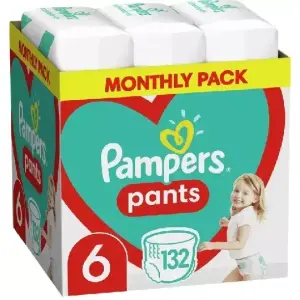 PAMPERS Pants 6 (14-19 kg) 132 ks
