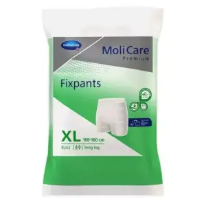 MoliCare Premium Fixpants long leg XL fixačné nohavičky 5 ks