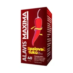 ALAVIS MAXIMA Spaľovač tukov kapsule 40 ks