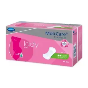 MoliCare Premium lady pad 2 kvapky inkontinenčné vložky 14 ks